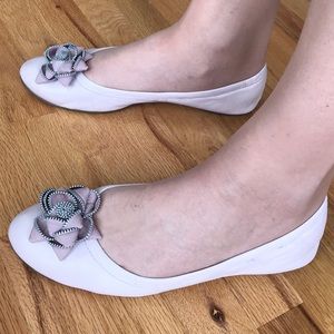 Ballet Flats Rose Detail